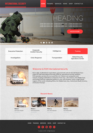 Web Design by a7freelancer for this project | Design #4659983