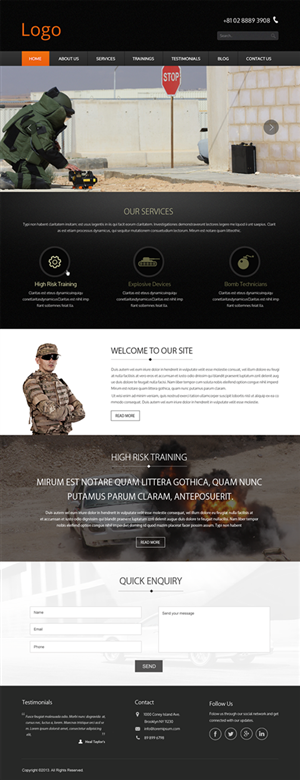Web Design by Infinity Pix for this project | Design: #4662032