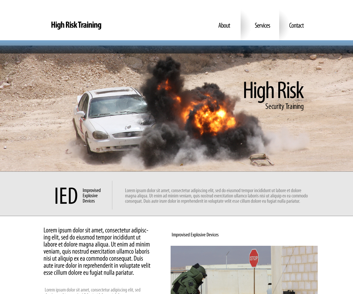 Web Design by an3 for this project | Design #4663919