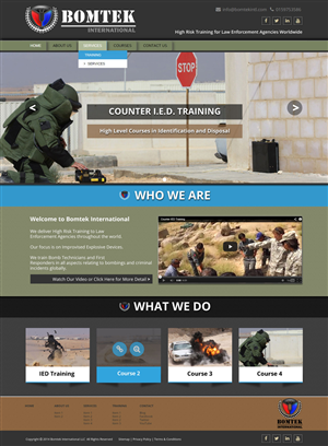 Web Design by JHowie for this project | Design: #4757432
