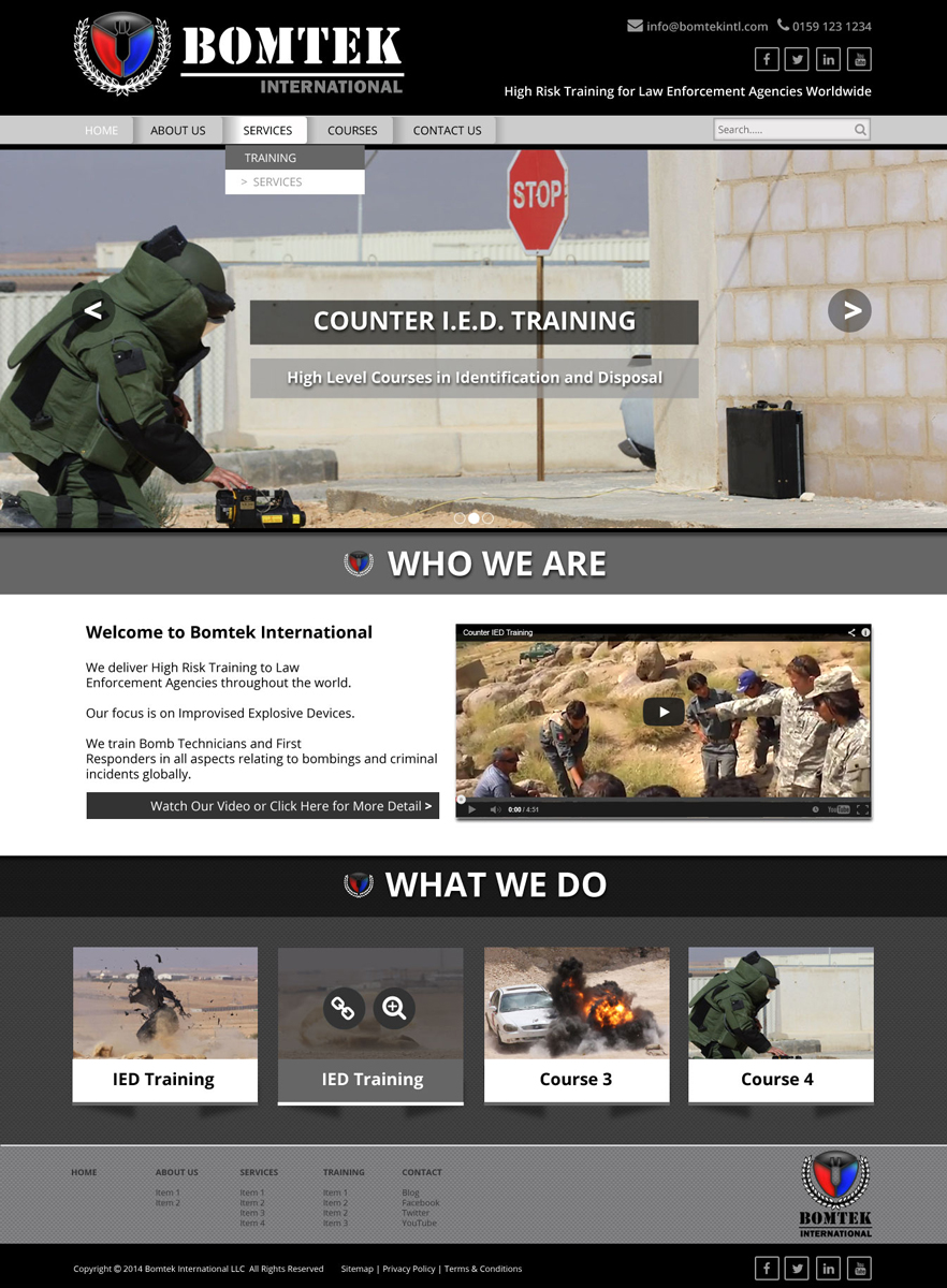 Web Design by JHowie for this project | Design #4763536