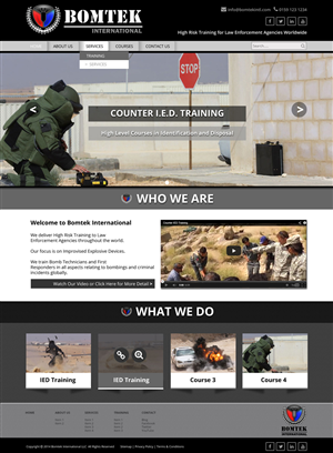 Web Design by JHowie for this project | Design: #4763536