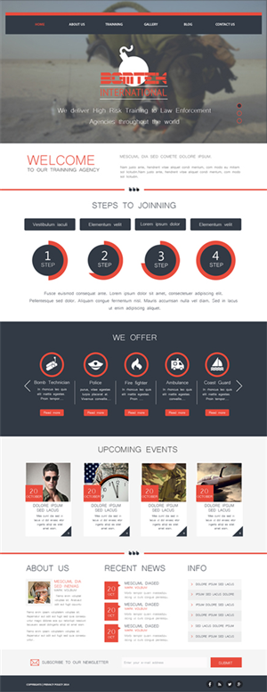 Web Design by Karthik_Designer for this project | Design: #4712738