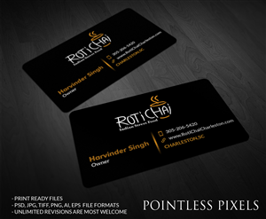 Business Card Design by Pointless Pixels India for this project | Design: #4716412