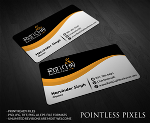 Business Card Design by Pointless Pixels India for this project | Design: #4716414