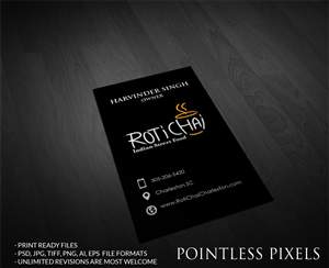 Business Card Design by Pointless Pixels India for this project | Design: #4716447