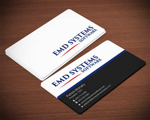 Business Card Design by Pixi Dust for EMD Systems Software | Design: #4843398