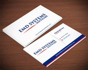 Business Card Design by Pixi Dust for EMD Systems Software | Design: #4843419
