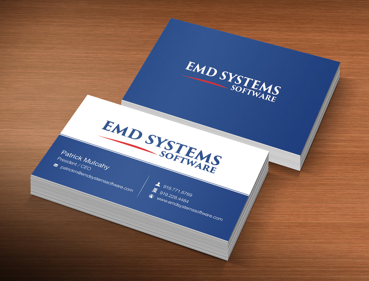 Business Card Design by Pixi Dust for EMD Systems Software | Design #4843549