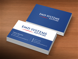 Business Card Design by Pixi Dust for EMD Systems Software | Design: #4843549