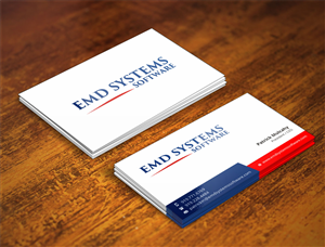 Business Card Design by INDIAN_Ashok for EMD Systems Software | Design: #4845891