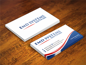 Business Card Design by INDIAN_Ashok for EMD Systems Software | Design: #4845893