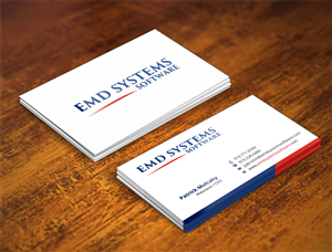 Business Card Design by INDIAN_Ashok for EMD Systems Software | Design: #4845894