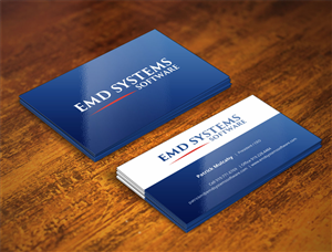 Business Card Design by INDIAN_Ashok for EMD Systems Software | Design: #4845896