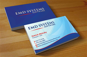 Business Card Design by Hardcore Design for EMD Systems Software | Design: #4850177