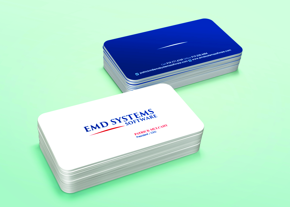 Business Card Design by cb1318 for EMD Systems Software | Design #4848170
