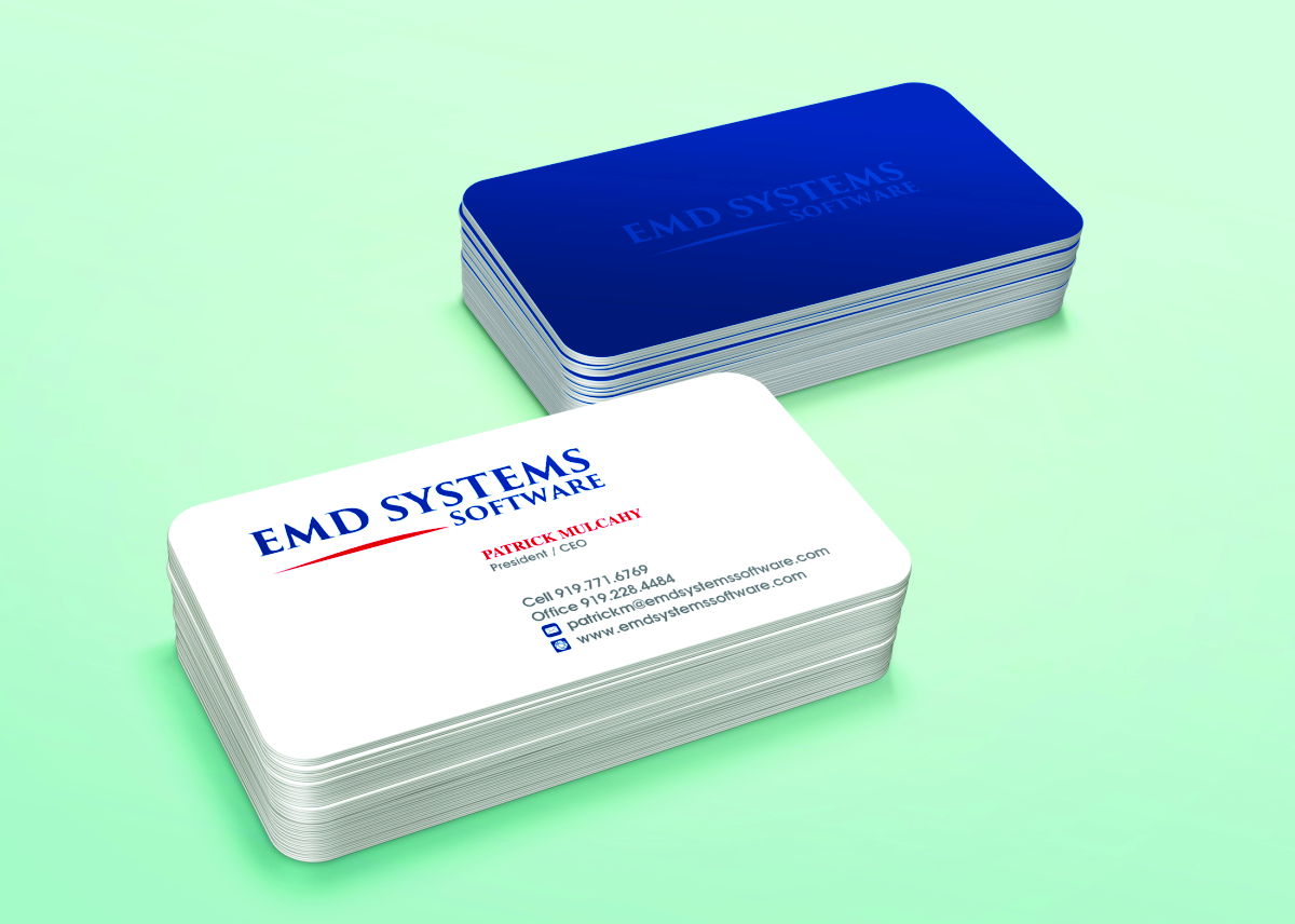 Business Card Design by cb1318 for EMD Systems Software | Design #4848299