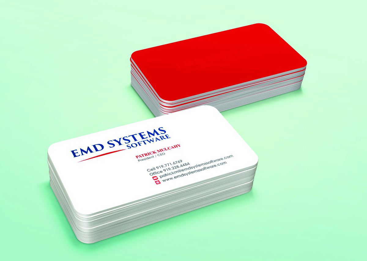 Business Card Design by cb1318 for EMD Systems Software | Design #4848325