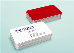 Business Card Design by cb1318 for EMD Systems Software | Design: #4848325