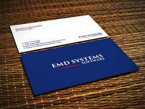 Business Card Design by Sajin for EMD Systems Software | Design: #4848139