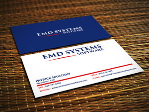 Business Card Design by Sajin for EMD Systems Software | Design: #4848144