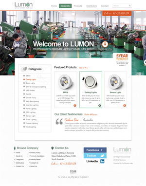 Wordpress Design by the-lion-king for results based pty ltd | Design: #1318462