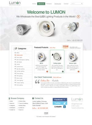 Wordpress Design by the-lion-king for results based pty ltd | Design: #1318463