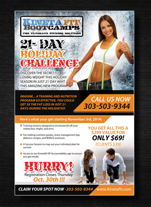 Poster-Design von uk für Kinetafit | Design #4646329