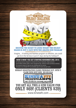 Poster-Design von cb1318 für Kinetafit | Design: #4653401