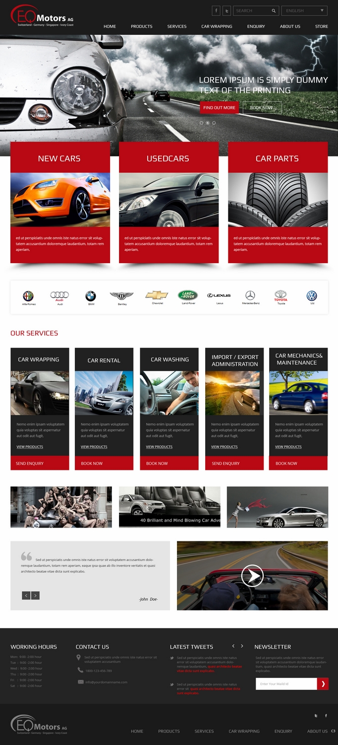 Web Design by pb for this project | Design #4663238