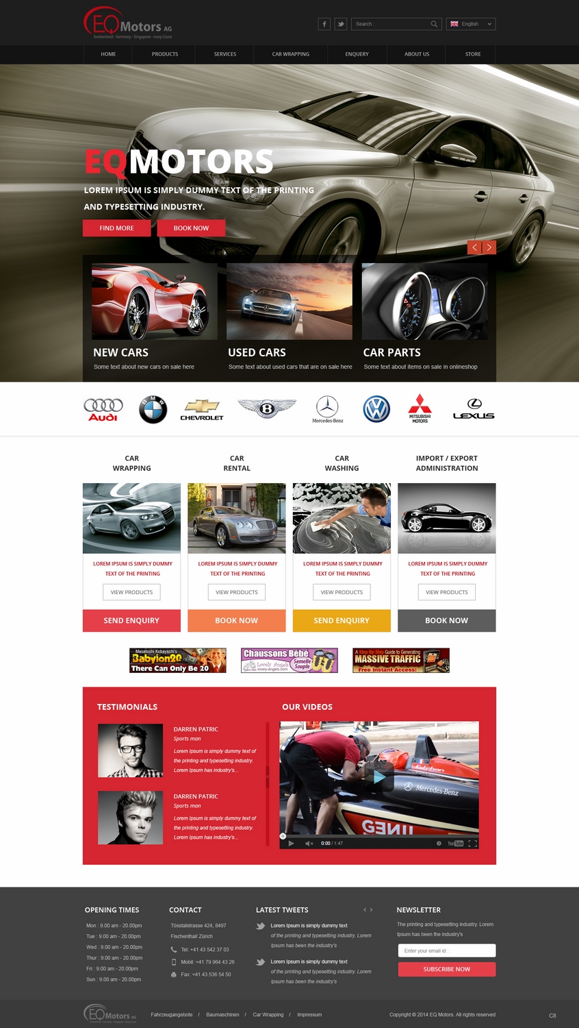 Web Design by pb for this project | Design #4663241
