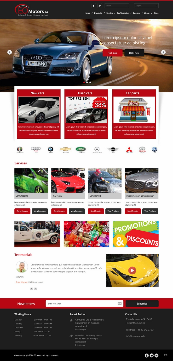 Web Design by pb for this project | Design #4663254