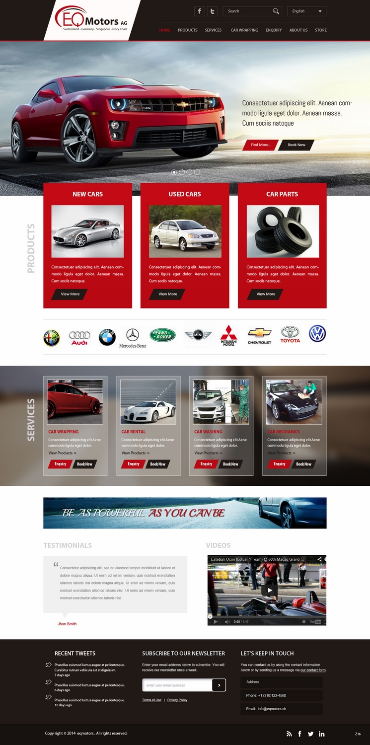 Web Design by pb for this project | Design #4663257