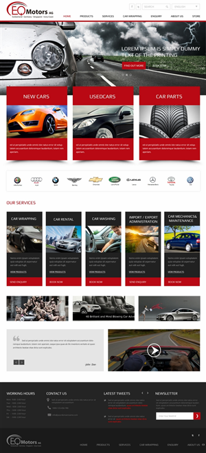 Web Design par pb pour ce projet | Design #4700538