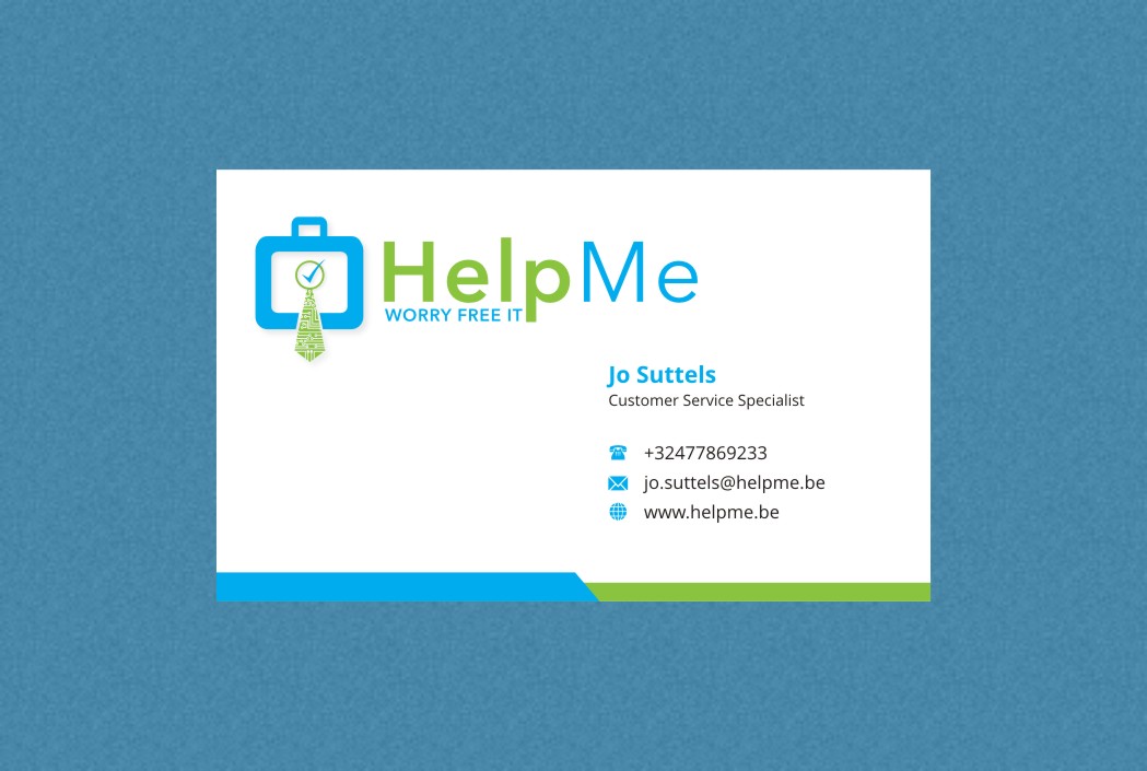 Diseño de Tarjeta de Presentación por INDIAN_Ashok para Help Me | Diseño #4737120