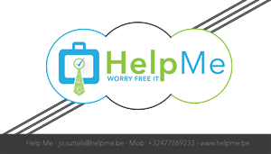 Business Card Design by Laban for Help Me | Design #4739636