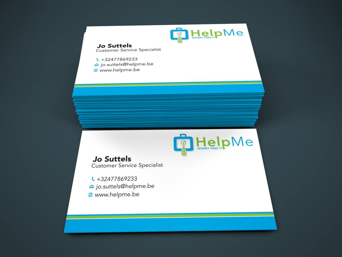 Diseño de Tarjeta de Presentación por Ernest Owusu para Help Me | Diseño #4738232