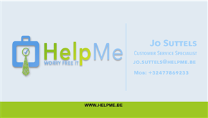Business Card Design by Inspire Designz for Help Me | Design: #4737400