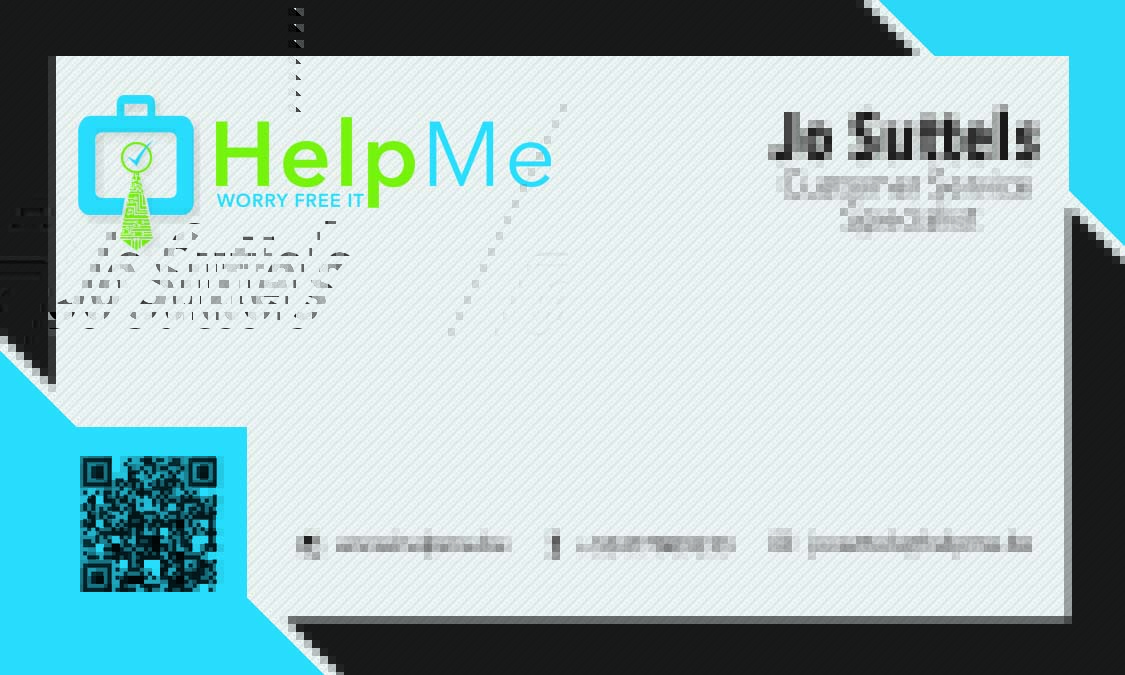 Business Card Design by INFINITY8 for Help Me | Design #4739433