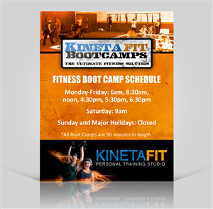 Flyer Design by ALSADESIGN for Kinetafit | Design: #4667390