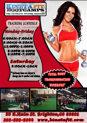Flyer Design by Pritha for Kinetafit | Design: #4666084