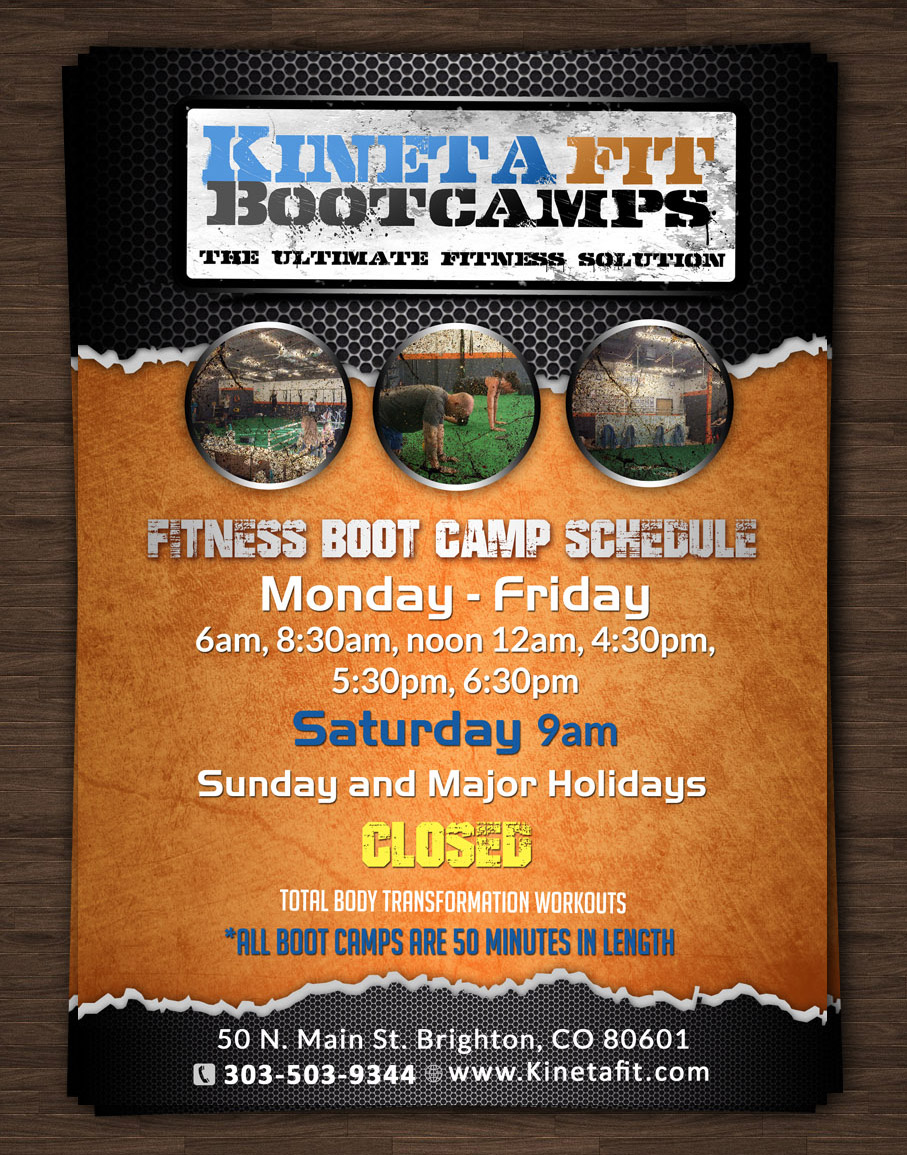 Flyer Design by ESolz Technologies for Kinetafit | Design: #4668515