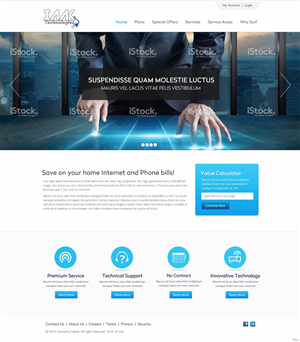 Web Design by pb for IAAK Technologies | Design: #4663297