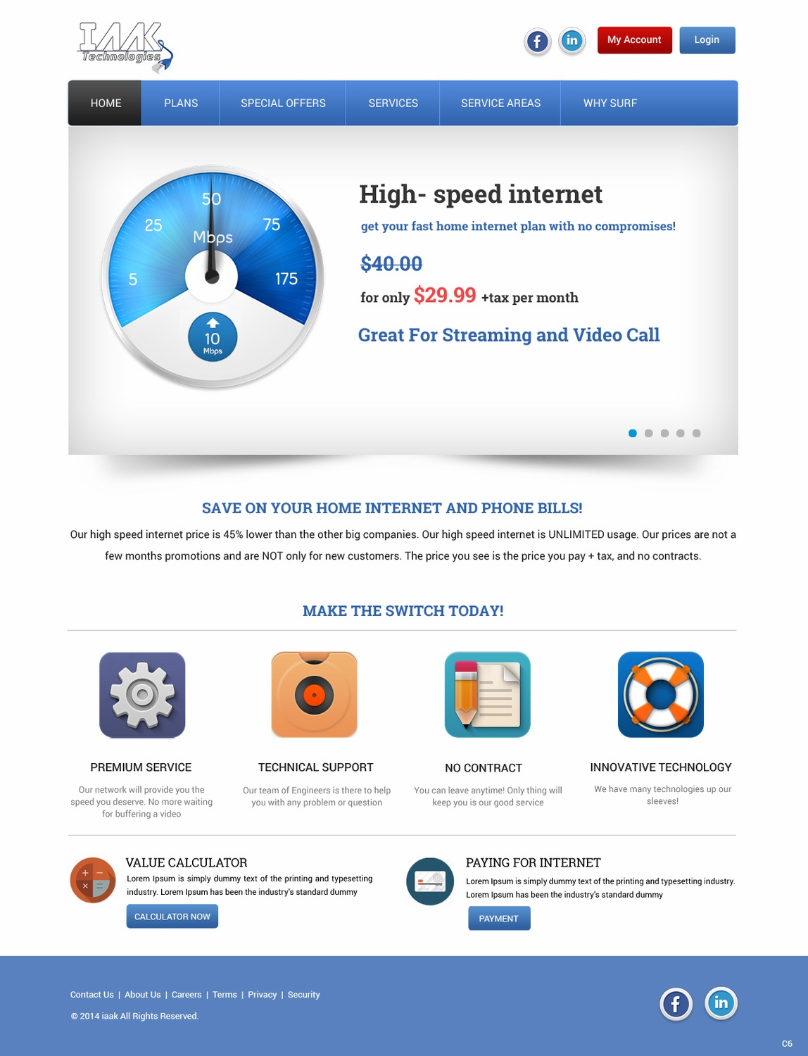 Web Design by pb for IAAK Technologies | Design #4663318