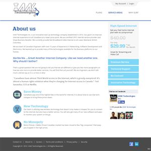 Web Design by pb for IAAK Technologies | Design: #4713345
