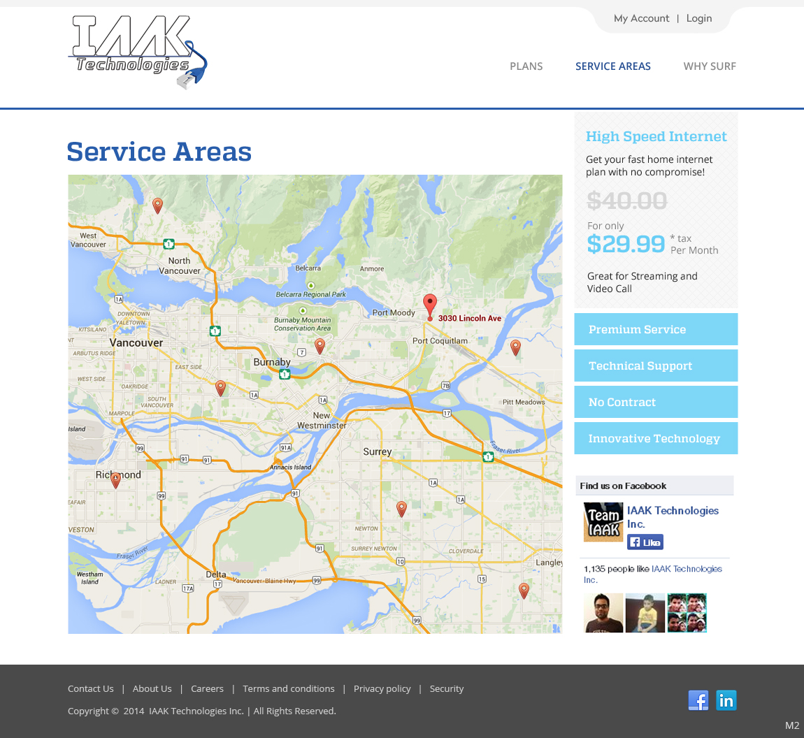 Web Design by pb for IAAK Technologies | Design #4713405