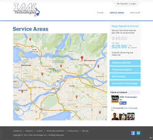 Web Design by pb for IAAK Technologies | Design: #4713405