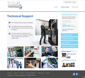 Web Design by pb for IAAK Technologies | Design: #4769551