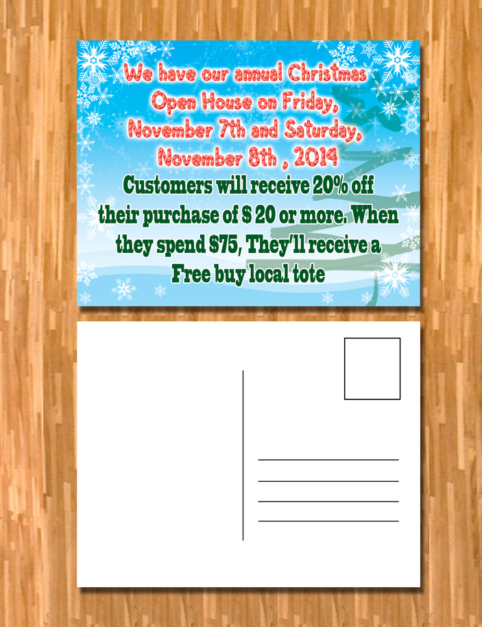 Postcard Design by NILDesigns for Lily Jane | Design #4652403