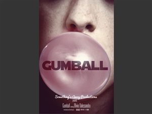 Movie poster for short film: GUMBALL | Poster Design by joerchw